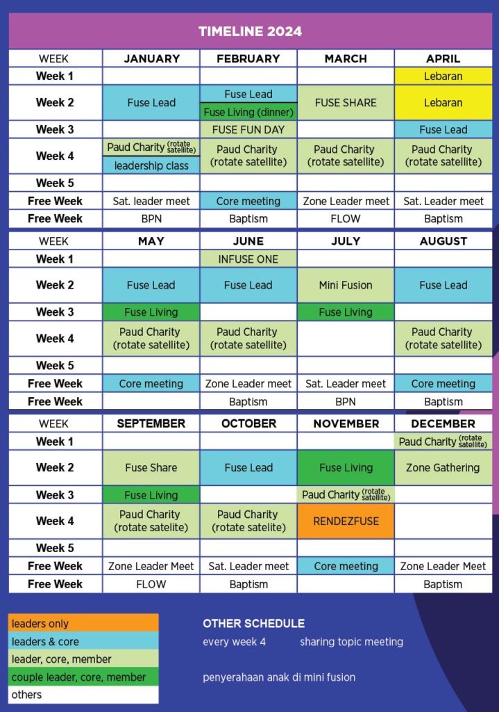 Schedule Fuse Jakarta